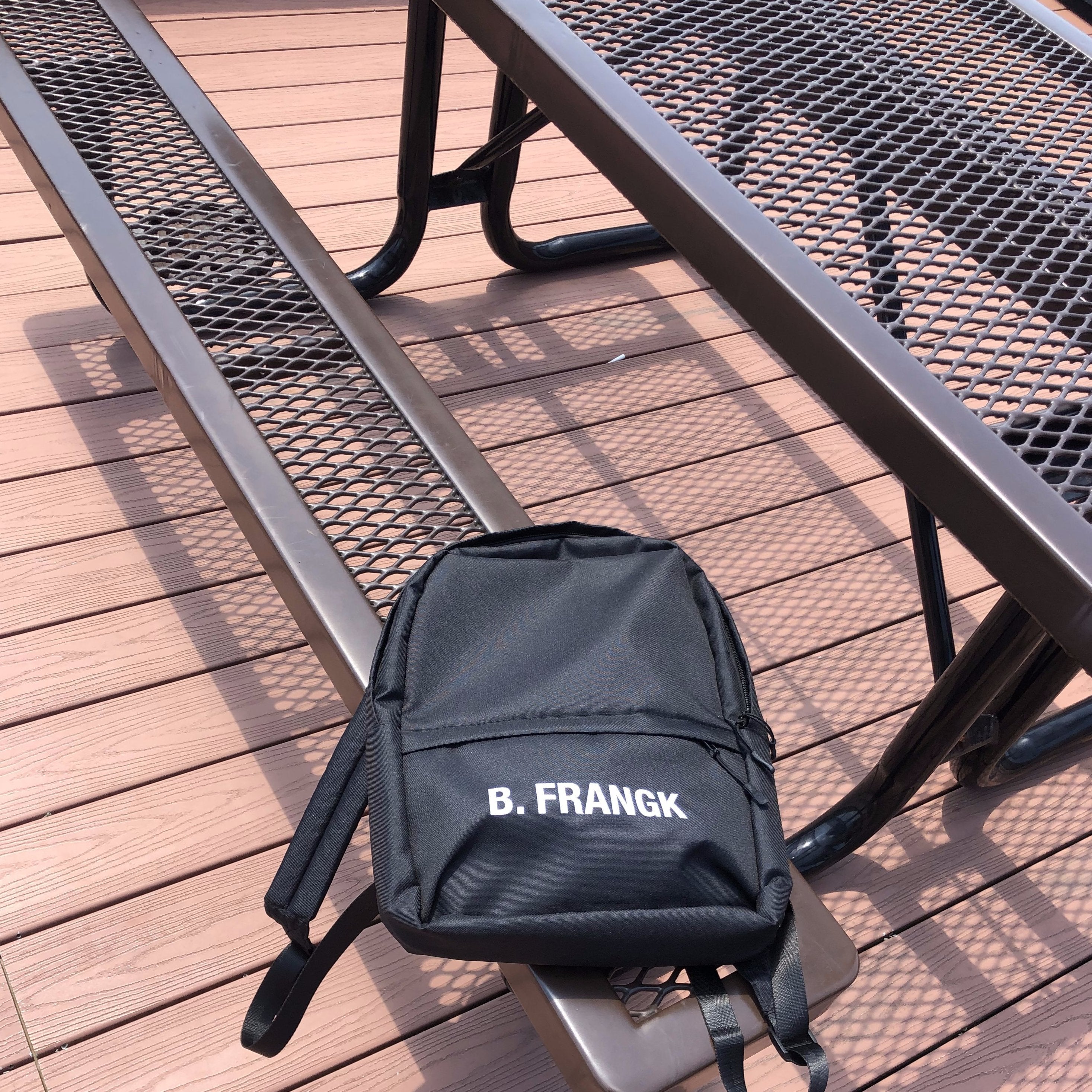 B. FRANGK backpack (Big logo)